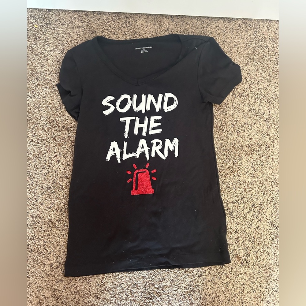 sound the alarm tshirt